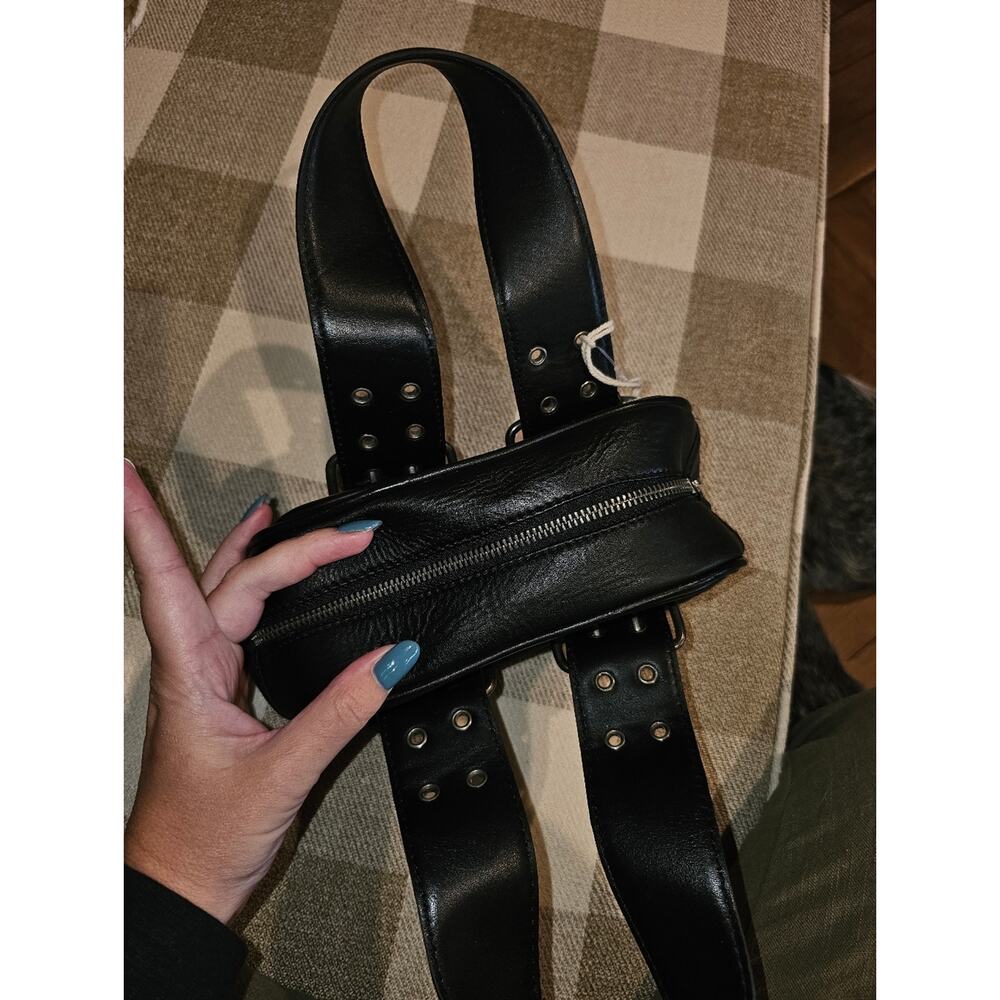*FINAL PRICE DROP* Nwt Free People Say Yes Bag in Black - Picture 9 of 15